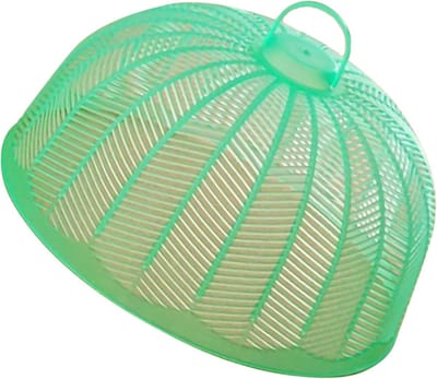 Voedsel Cover Tent - Beschermhoes Schotel - Buiten Eten - Herbruikbaar Gaas - 26 x 26 x 12 cm - Groen