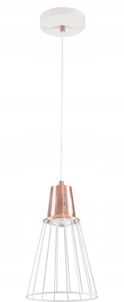 GTV KALIOPE hanglamp E27 wit/zilver - Stijlvol en modern