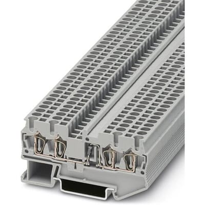 Phoenix Contact ST 2,5-QUATTRO-DIO/R-L 3036534 Componentenserieklem Aantal polen: 4 0.08 mm² 2.5 mm² Grijs 50 stuk(s)