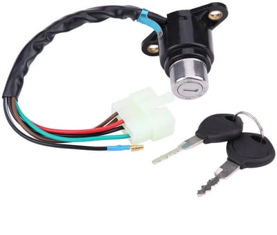 Dailygoods - Ignition Lock Cylinder voor CB/CM 400/450 - Startschakelaar met 2 Sleutels