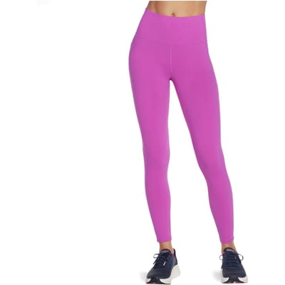 Skechers Performance GOWALK Draag Hoge Taille Nylon Dames Felpaarse Sportleggings