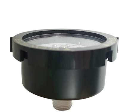 LISM-0-60 PSI drukmeter/indicator Geschikt voor zwembadfilters | Geschikt voor druktesten in aquariums, vijvers, fonteinen, spabaden, patio's, tuinen en terrassen.