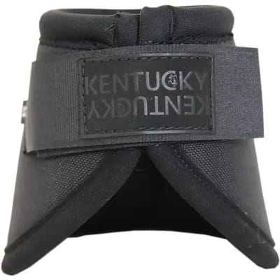 Kentucky Horsewear - Springschoenen hielbescherming zwart medium