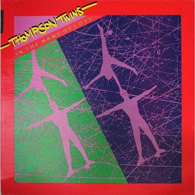 LP Plaat THOMPSON TWINS  In The Name Of Love AL88244 Arista VS Rock Gebruikt