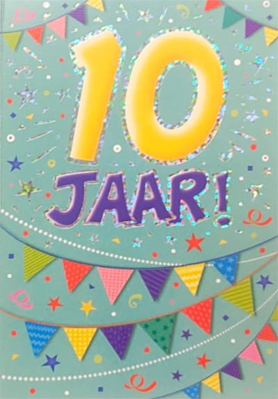 Kaart - That funny age - 10 jaar - TFA012