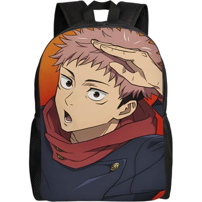 Yuji Itadori Rugzak J-Jujutsu Kaisens Leuke Rugzakken Vrouwen Mannen Buiten Print Schooltassen Op Maat Rucksack as picture