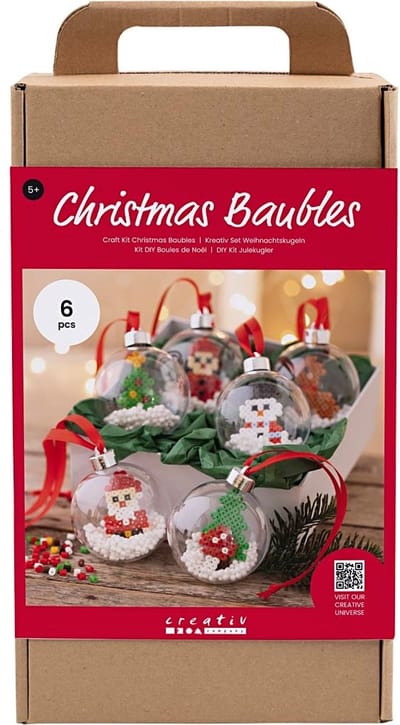 Creativ Company Hobby set: Making Christmas balls with beads