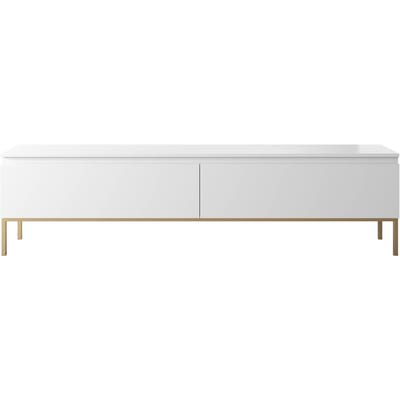Selsey Bemmi - RTV 175 cm - Wit met gouden poten