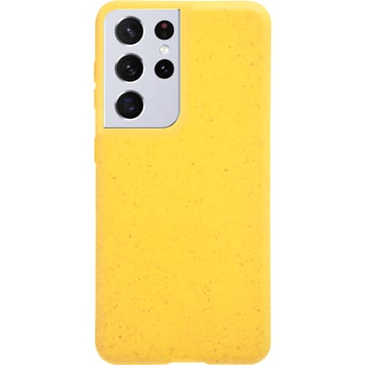 Samsung Galaxy S21 Ultra Biodegradable hoesje - Geel