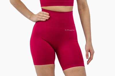 Fittastic Sportswear Shorts Wine Red (Beschikbaar in verschillende maten)