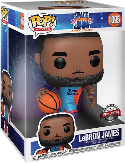Pop Movies: Space Jam A New Legacy - LeBron James Jumbo Funko Pop #1095