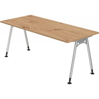 ATOS 19 S | Bureau - 180 x 80 Tafelhoogte I In hoogte verstelbaar Knoestige Eiken