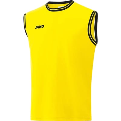 Jako Center 2.0 Basketbalshirt Heren - Zwart / Citroen | Maat: M