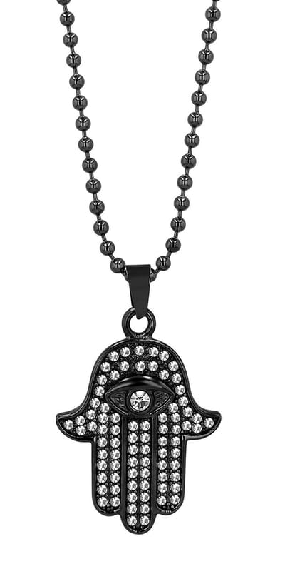 AKZENT Akzent unisexketting met hanger Chamsa - Hand der Fatima, duurzaam