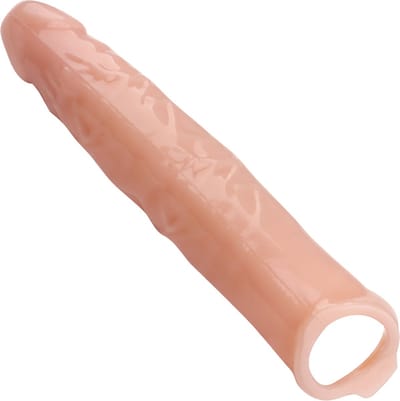 28cm Long Penis Extension Sleeve Blank penis verlenger penis verdikker voor mannen