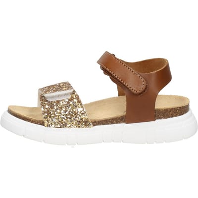 KEQ Meiden Sandalen Meiden Sandalen - Goudkleur - Maat 25