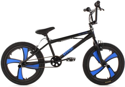 BMX Freestyle Fiets 20 Inch Zwart met 360 Graden Rotor en Pegs