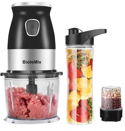 VIEMAE Blender to go - Mini blender - Blender draagbaar - Blender smoothie - Portable blender - 3-in-1 - 600mL - BPA-vrij - 500W
