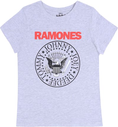 Grijs t-shirt, Ramones t-shirt