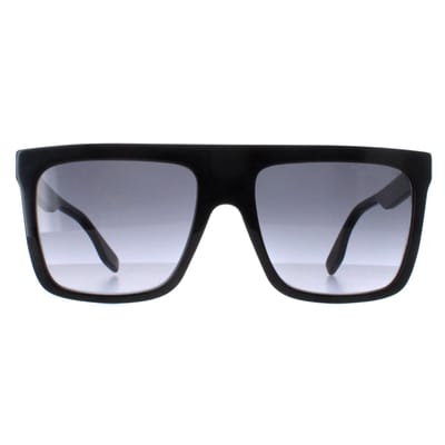 Marc Jacobs Marc 639/S 807 9O zwarte donkergrijze zonnebril met kleurverloop