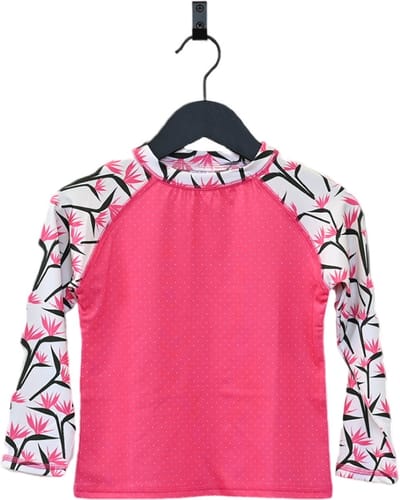 Ducksday - UV Zwemshirt - lange mouw - voor kinderen meisje - Coco - 92/98
