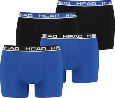BOXERS Set van 4 hoofd-basisboxerbroeken voor heren, ondergoed, ondergoed