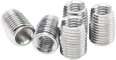 Reparatieset Schroefdraad - Zelftappende Moeren - Bevestigen in Kunststof - Roestvrij Staal - 50 Stuks - Niet Van Toepassing