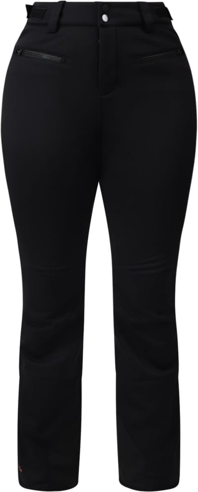 Brunotti Coldlake-Curvy Dames Softshell Broek | Zwart