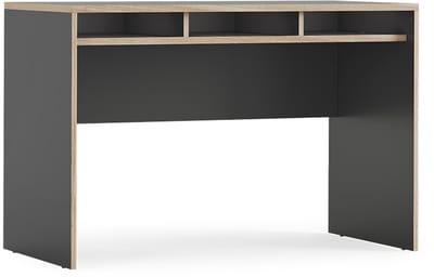 Vicco Tetrix Bureau – 112 x 55 cm met 3 compartimenten Antraciet