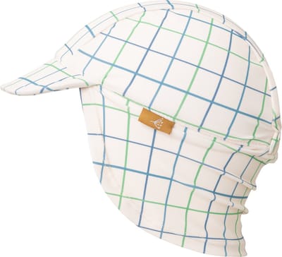 Fresk UV 50+ Zonnehoed voor kinderen 62 – Beschermende Reishoed – Hoofdbescherming Jongens - Creme - Classic Check