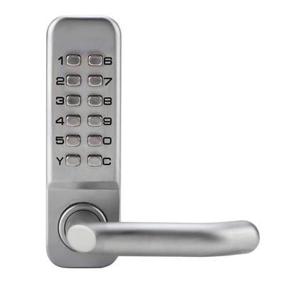 BRENZOOS- Codeslot Waterdicht - Mechanisch Combinatieslot - 1-11 Cijfers - Zinklegering - Voor Binnen/Buiten - Geschikt voor Deurdikte 30-60mm - Cijferslot