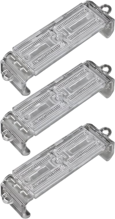 Set van 3 verstelbare telefoon clips – transparant ontwerp – stevig vast frame – multifunctionele telefoonhouder – ideaal voor thuis, kantoor of onderweg