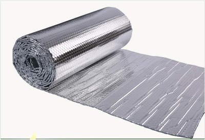 Isolatie Folie - Warmtefolie Reflectie - Energie Besparen - Dubbele Luchtkamer - Zelfklevend - Aluminium