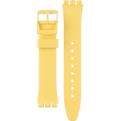 Swatch Plastic - Originals Medium (34mm) /Access/Solar/Musicall/Stop - G/SK/SL/SR/SS/SO28 ASO31J400 Yel_Race Horlogeband