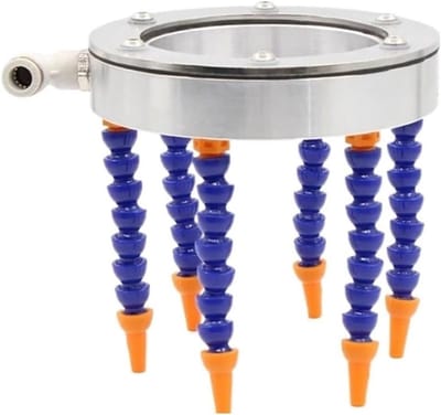 Spindel koelring - Waterspuit accessoire - Precisie koeling - Gelijkmatige waterverdeling - 65 mm - Metaal