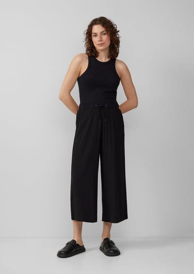 Viscose broek voor dames QS