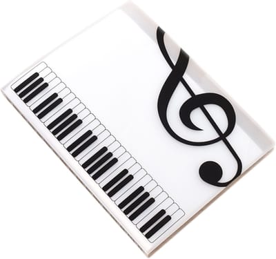 Showalbum-Bladmuziek Map-A4-80 pagina's-Transparent