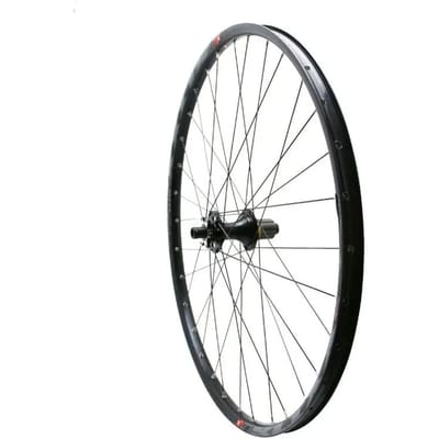 Gelagerd achterwiel (tubeless en tubetype compatibel) 6 gaten door as 12-148 - velgbreedte buiten 29 mm binnen 23 mm Velox Klixx Boost All Mountain Disc Shimano-Sram 11-10-9V.