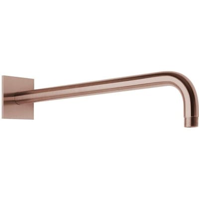 Herzbach DESIGN iX PVD wall bracket seven square for rain shower 45 cm 21.960450.2.39