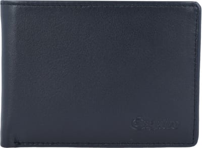Esquire New Line Portemonnee RFID Leer 10 cm - Jongens - Horizontaal - schwarz