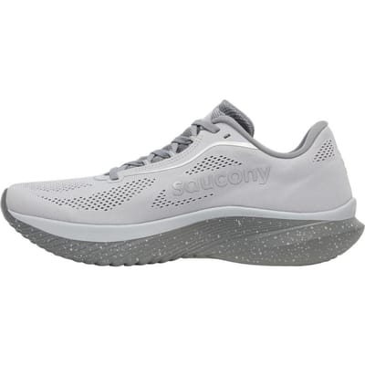 Saucony Kinvara 15 Comfortabel Veelzijdig Duurzaam Ademend Laag Uitgesneden Trainings Hardloopschoenen Heren sneaker Cloud-Asgrijs S20967-122 43 white