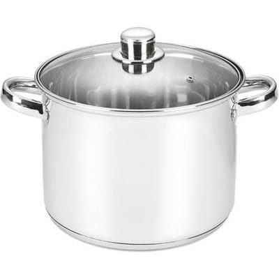 Michelino Soeppan - 8 Liter - RVS - Vaatwasserbestendigd - Ø24 cm