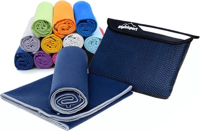 Sneldrogende microvezel handdoek - Sport, Strand, Reizen, Sauna 110x50cm