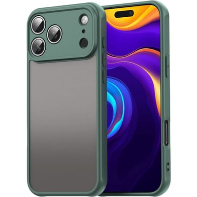 Mocaa Apple iPhone 17 Pro Max Slim Anti-Shock Hoesje Groen