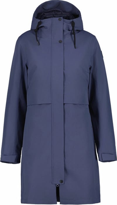 ICEPEAK AGRIGA Dames Outdoorjas - Blauw - Maat 36