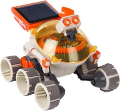 Velleman Educatieve bouwkit, maanrover, zonne-energie, speelgoedrobot, STEM constructiespeelgoed