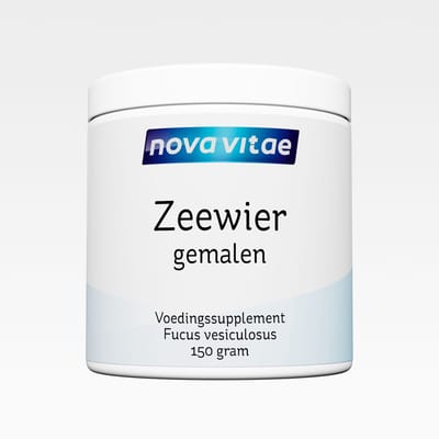 Nova Vitae - Zeewier - Gemalen - Fucus Vesiculosus - Rijke bron van Jodium - 150 gram