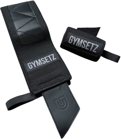 Gymsetz Premium Wrist Wraps – Polsbanden voor Fitness, Crossfit & Krachttraining – Polsbrace – Zwart & Wit – 2 Stuks