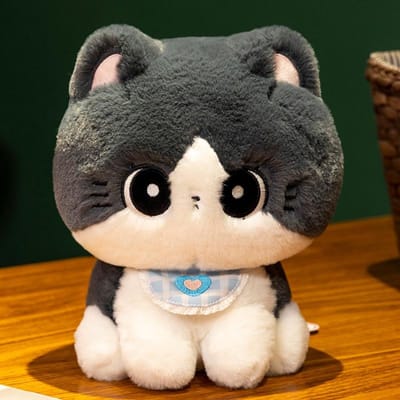 Super Schattige Kat Pluche Speelgoed Knuffeldier Kitty Met Taart Kat Met Strik Babypop Troostkussen Verjaardagscadeaus Voor Kinderen 25cm