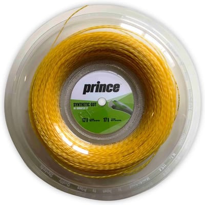 Prince Synthetic Gut Duraflex 200m-1.25mm-goud